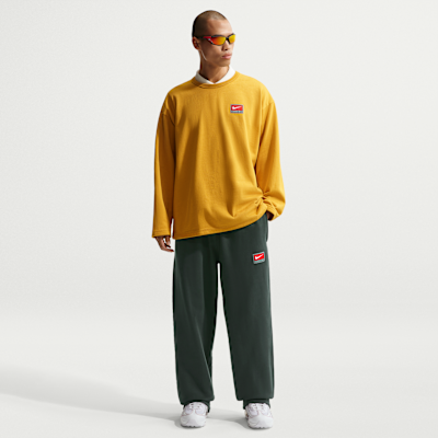 Nike Solo Swoosh Men's Fleece Open-Hem Pants. Nike.com